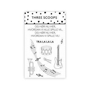 Three Scoops - Stempel - Instrumenter