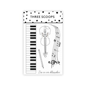 Three Scoops - Stempel - Violin- og klaverspil