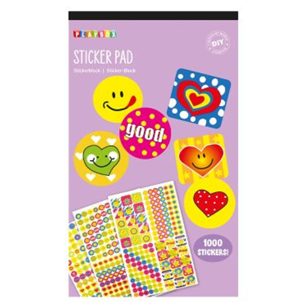 Stickers / Klisterm�rker - Smileys - 1000 stk