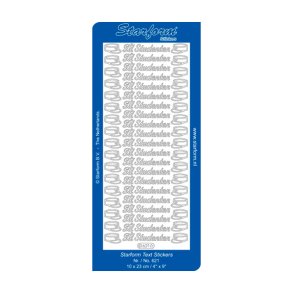 Stickers - Til Studenten - Slv