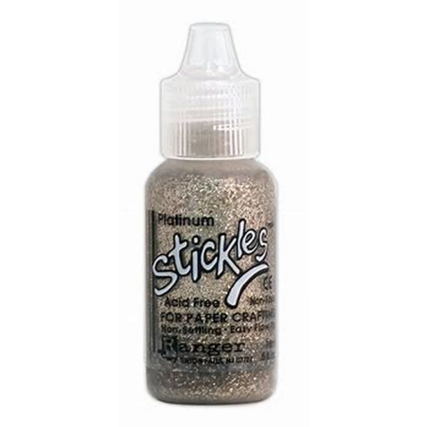 Stickles Glitterlim - 18 ml - Platinum