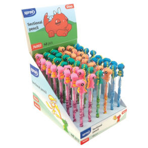 Spree - Stiftblyant i sektioner - Dinosaurus