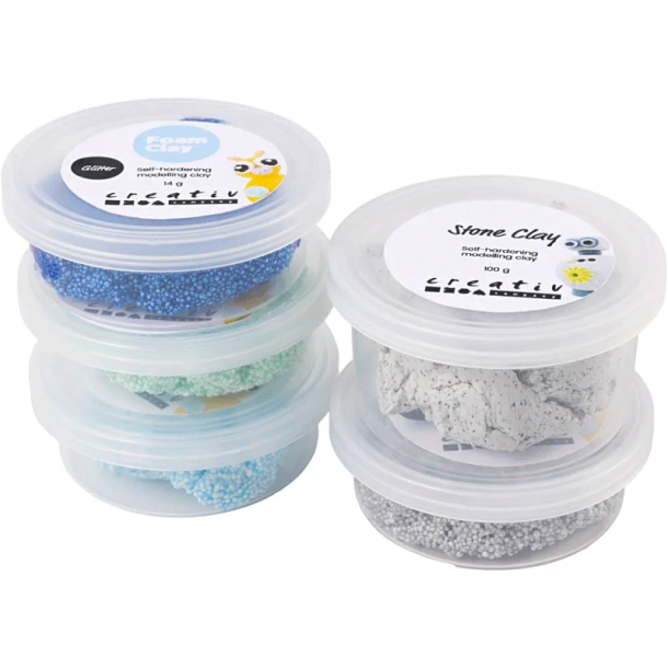 Stone Clay - Mix - Bl/grn harmoni
