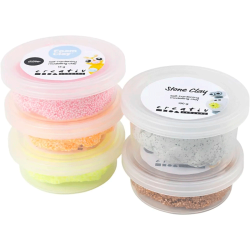 Stone Clay - Mix - Rd/orange harmoni