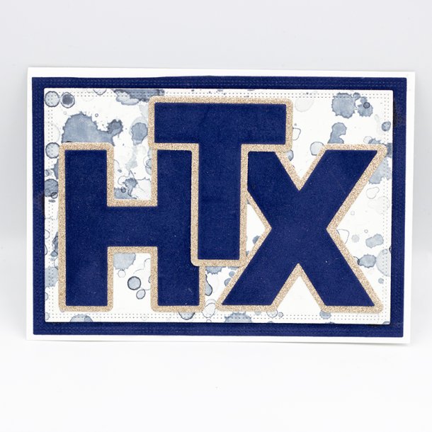 Gavlhusets Design - Die - STU store bogstaver