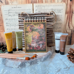 Studio Light - Jenine's Mindful Art - Akrylmaling Essentials - Amber & Rose - 6 farver