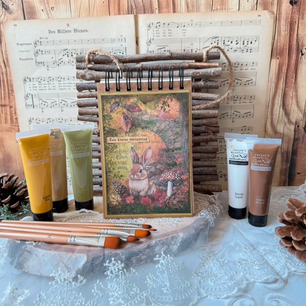 Studio Light - Jenine's Mindful Art - Akrylmaling Essentials - Blush & Lilac - 6 farver