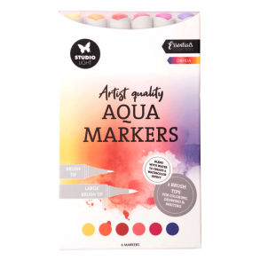 Studio Light - Aqua Markers - Dahlia - 6 stk