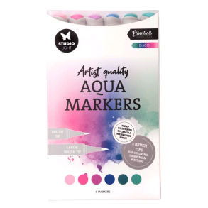 Studio Light - Aqua Markers - Disco - 6 stk
