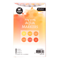 Studio Light - Aqua Markers - Sunset - 6 stk