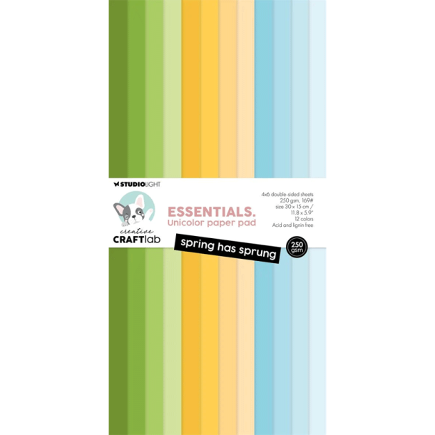 Studio Light - Blok 30 x 15 cm - Spring has sprung / For�ret er sprunget ud