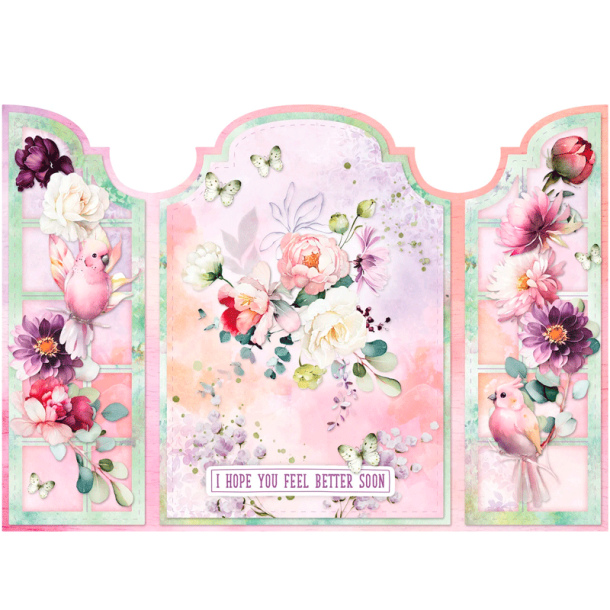 Studio Light - Blok A4 - Blooming Flowers