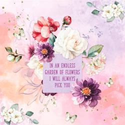 Studio Light - Blok A4 - Blooming Flowers