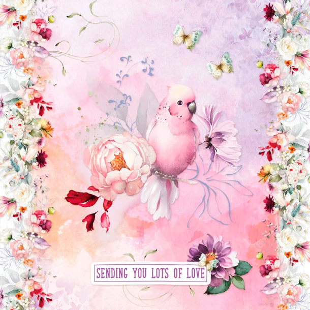 Studio Light - Blok A4 - Blooming Flowers