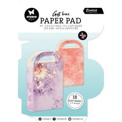 Studio Light - Blok A5 - Gave�ske papirblok - Giftbag