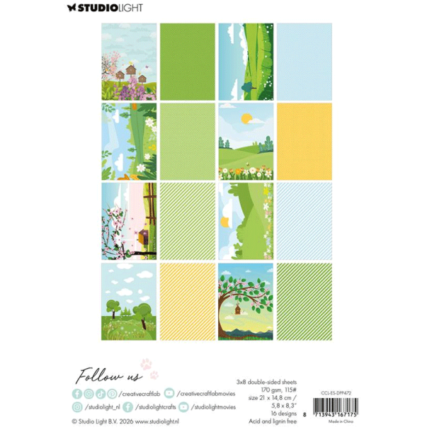 Studio Light - Blok A5 - How's it growing? / Hvordan gror det?