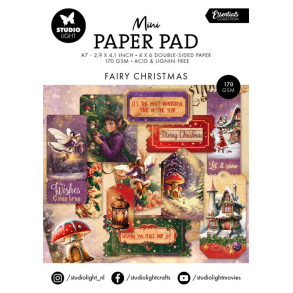 Studio Light - Blok A7 - Mini - Fairy Christmas / Fe Jul