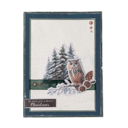 Studio Light - Embossingfolder - Pine Forest Christmas / Fyrreskov Jul