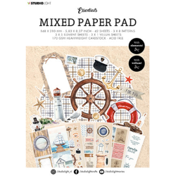 Studio Light - Mixed Paper Pad - Vintage Summer