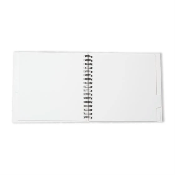 Studio Light - Spiral Passe-partout Journal - Beige - 15 x 15 cm