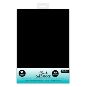 Studio Light - Karton - A4 - Black / Sort