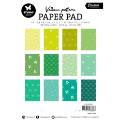 Studio Light - Blok A5 - Vellum - Spring Green