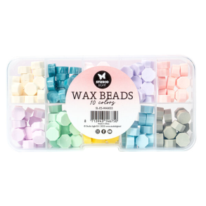 Wax Beads - Voks perler - Pastel farver