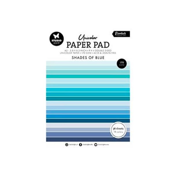 Studio Light - Blok A5 - Shades of Blue