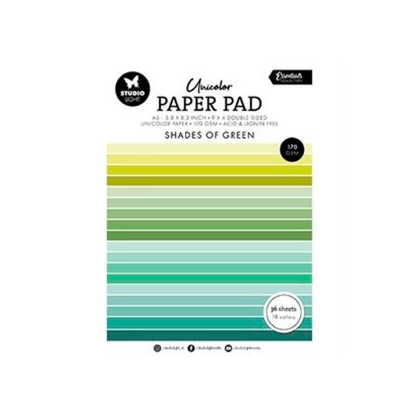 Studio Light - Blok A5 - Shades of Green