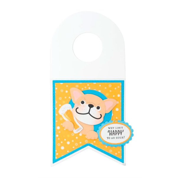 Studio Light - Die - Flaske Tag