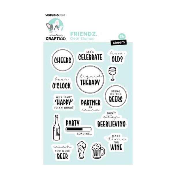 Studio Light - Stempel - Cheers
