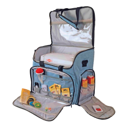 Trolley - Denim - 44 x 22 x 36 cm