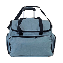 Trolley - Denim - 44 x 22 x 36 cm