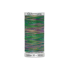Gtermann - Quiltetrd - Sulky Cotton 30 - 300 m - Multifarvet 2124