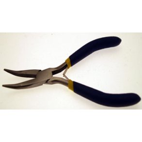 Smykketang - Fladtang m/ buet spids - Softgrip