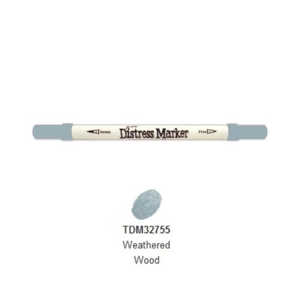 TDM32755 Tim Holtz Ranger Distress Marker - Weathered Wood