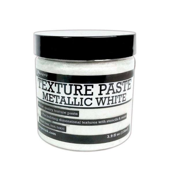 Ranger Ink - Texture Paste - Metallic White