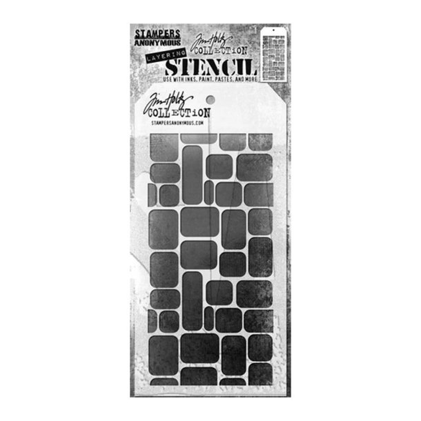 Tim Holtz - Layering Stencil - Labels
