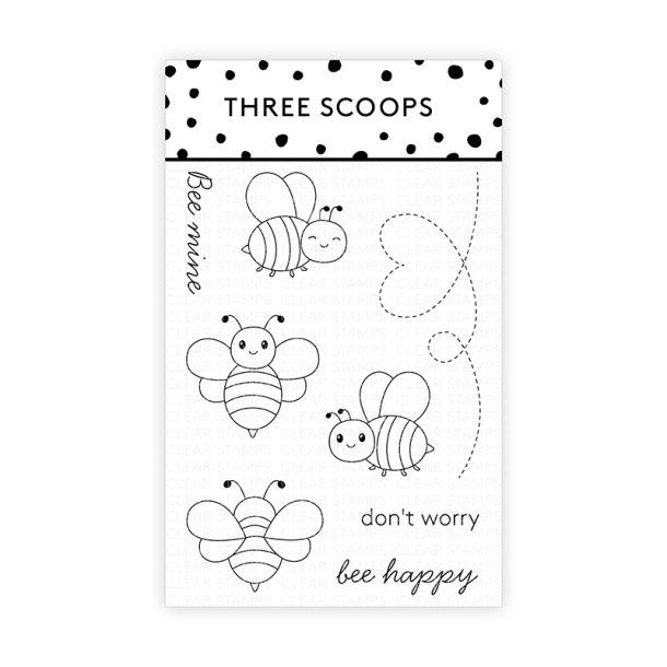 Three Scoops - Stempel - Bier - bee happy