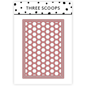Three Scoops - Die - Hexagon-baggrund