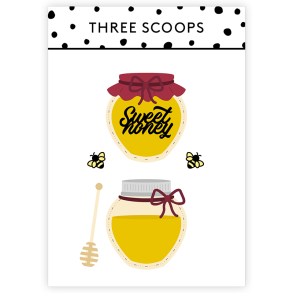 Three Scoops - Die - Krukke