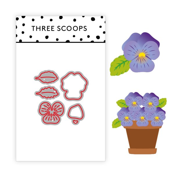 Three Scoops - Die - Stedmoderblomst