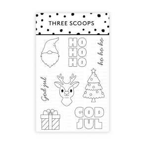 Three Scoops - Stempel - Julemotiver