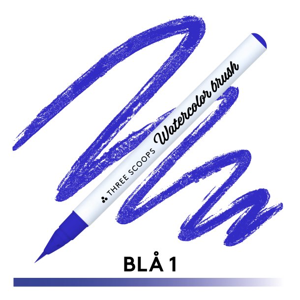 Three Scoops Watercolor Brush - Bl 1