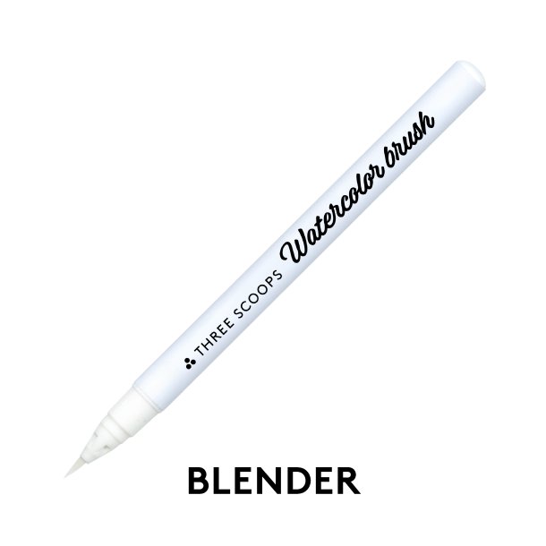 Three Scoops Watercolor Brush - Blender