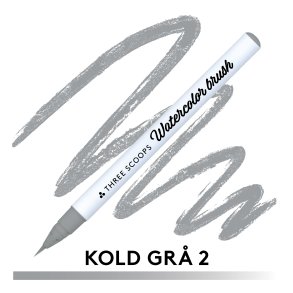 Three Scoops Watercolor Brush - Kold gr 2
