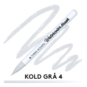 Three Scoops Watercolor Brush - Kold gr 4