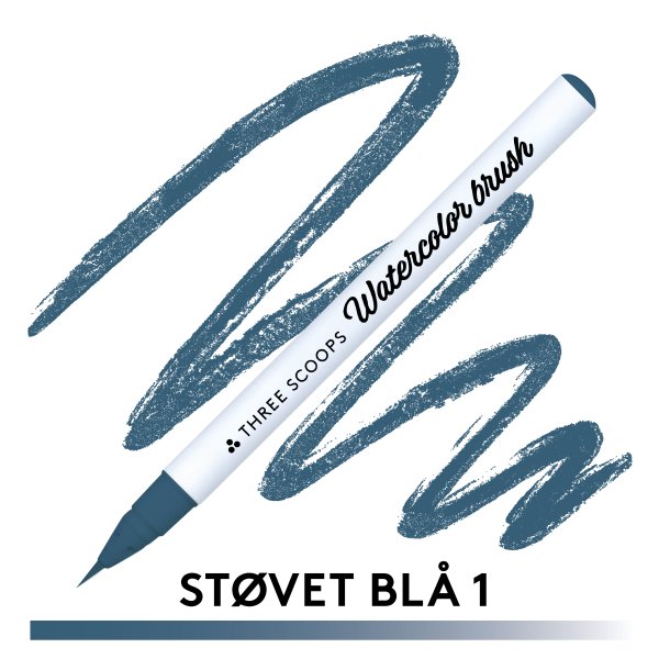 Three Scoops Watercolor Brush - Stvet bl 1