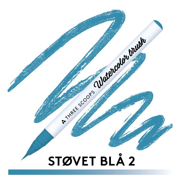 Three Scoops Watercolor Brush - Stvet bl 2