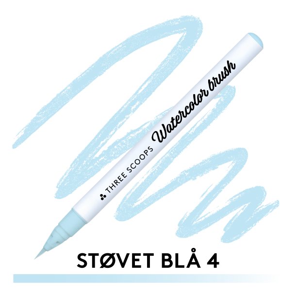 Three Scoops Watercolor Brush - Stvet bl 4